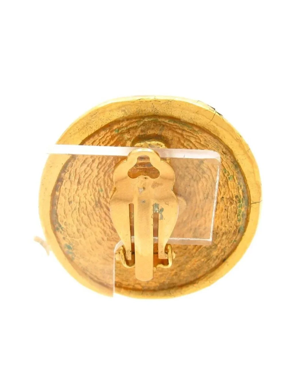 Chanel Single Earrings Gold 31 Rue Cambon
